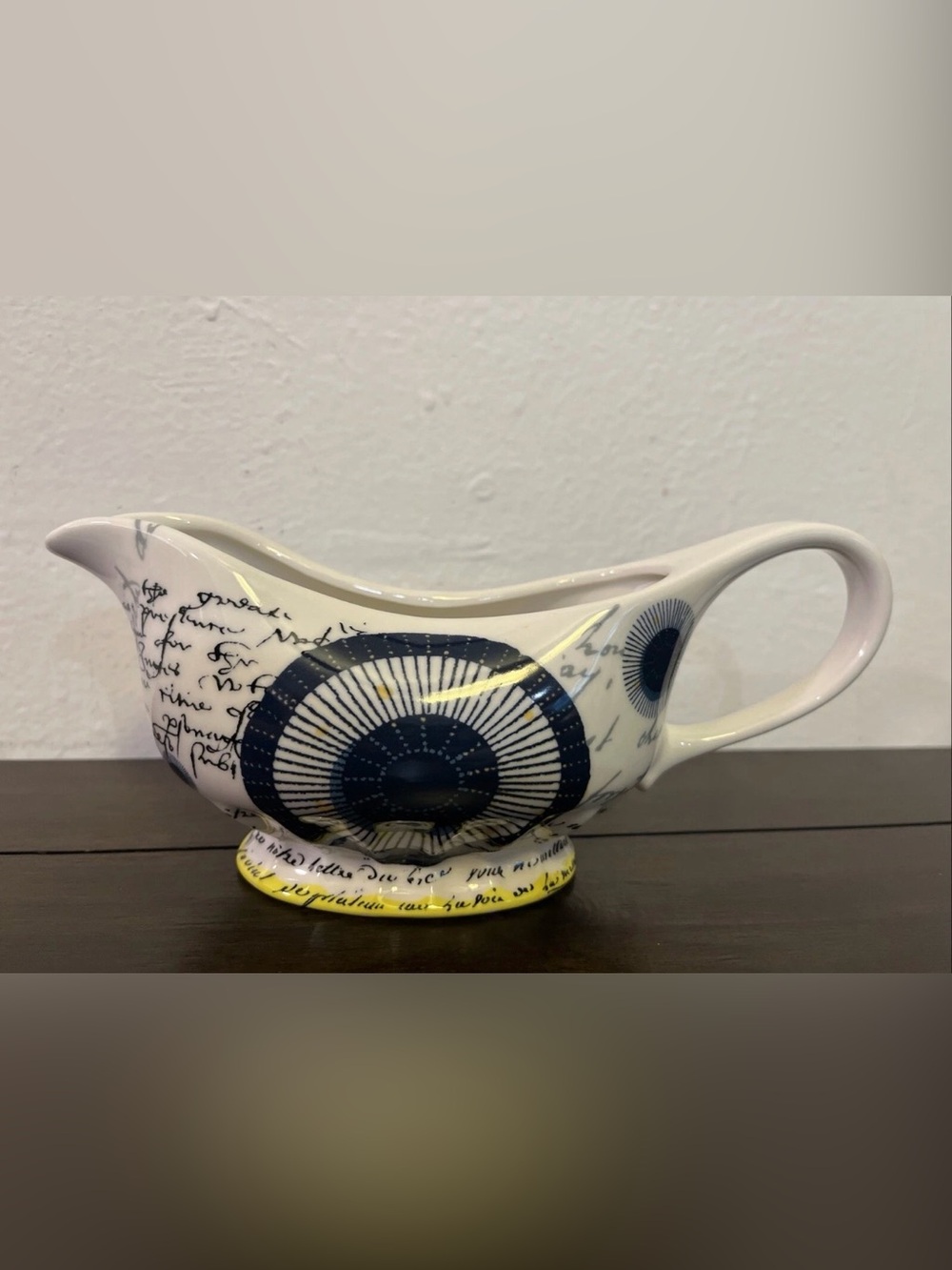 Anthropologie Eglise Saint Louis Gravy Boat Pitcher France Thanksgiving Holidays